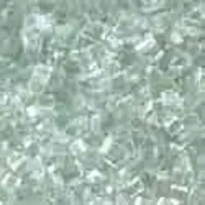 Close-up of translucent white salt crystals.